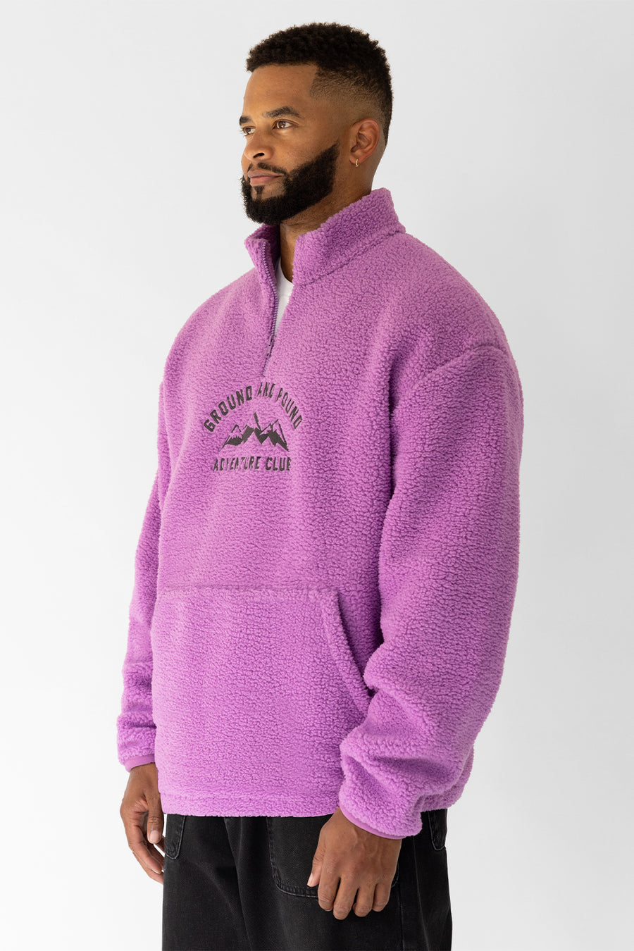 GNP Mor Peluş Sweatshirt