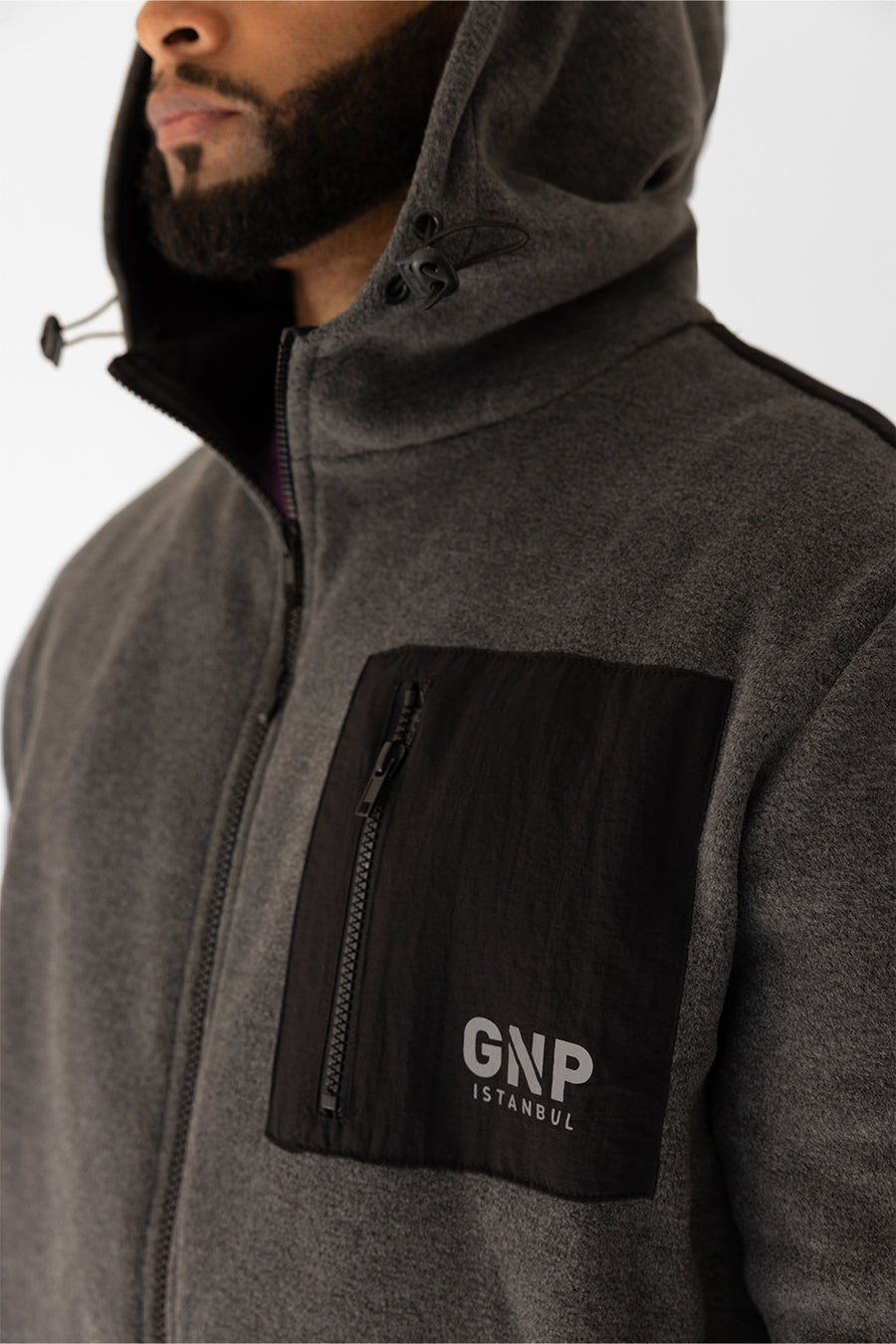 GNP Antrachite Polar Zip Through  