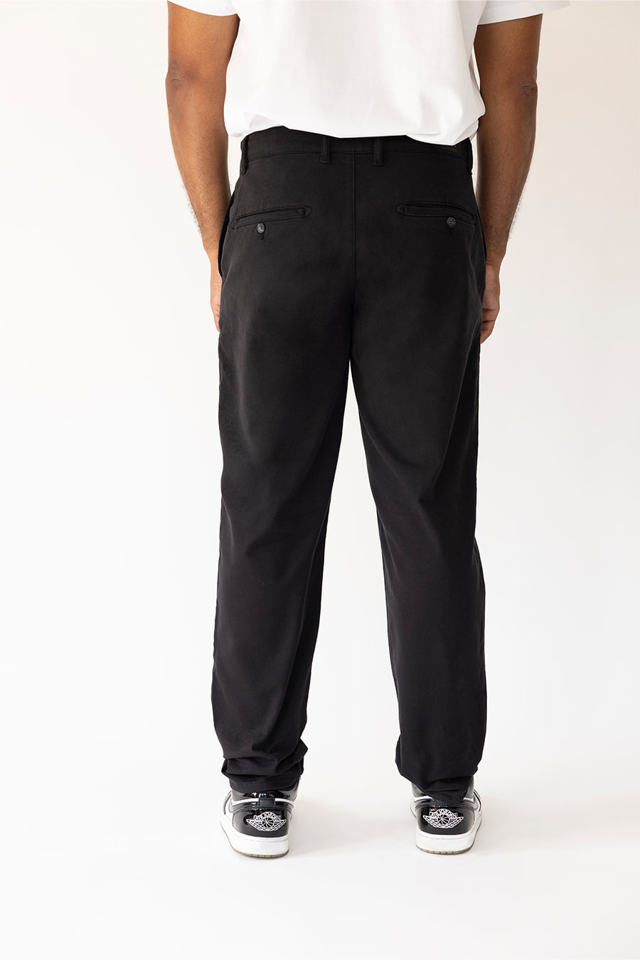 GNP Black Chino Pants 