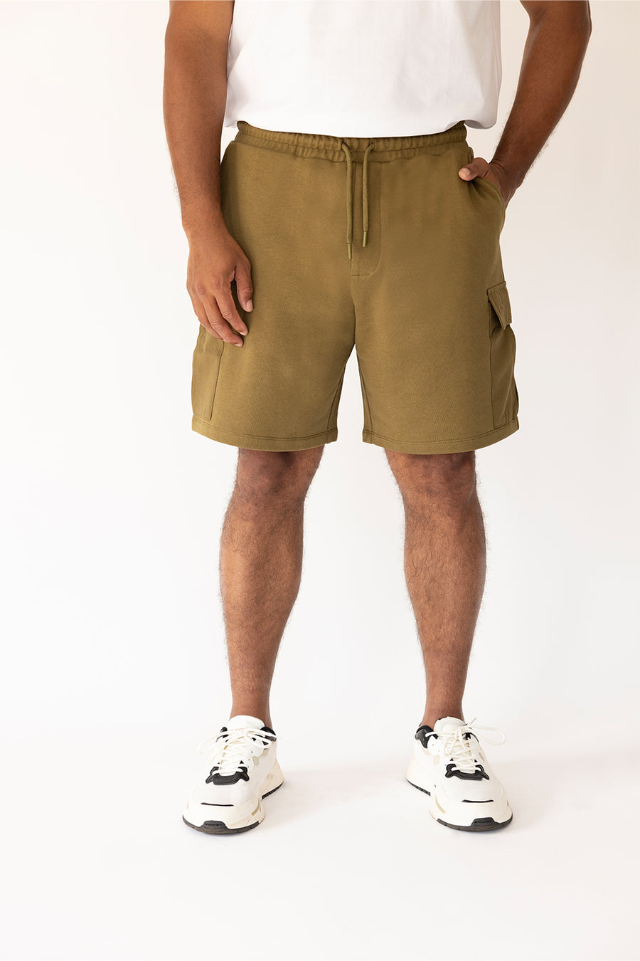 GNP Khaki Cargo Shorts 