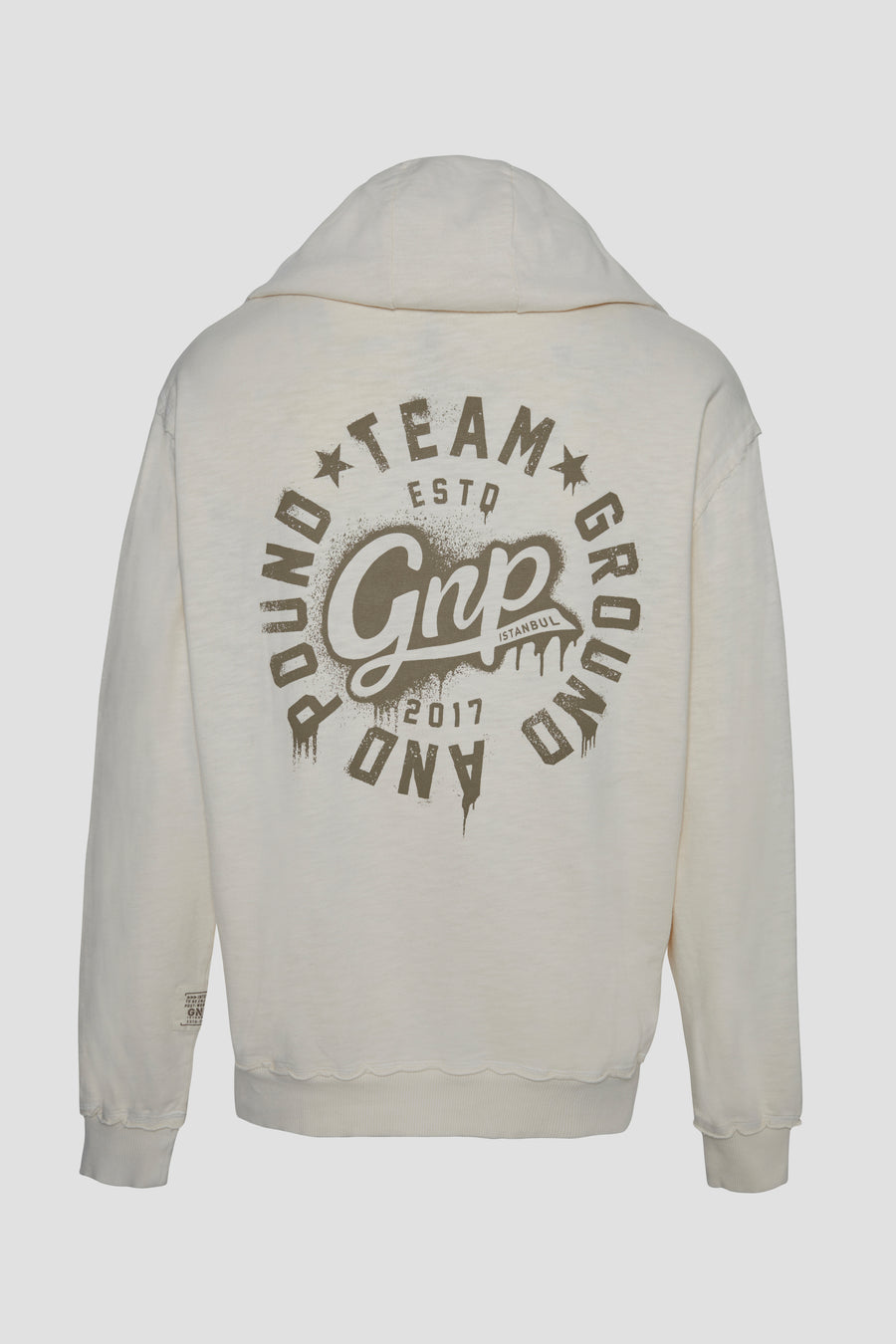 GNP Heavy Slub Jersey Oversize Washed Hoodie
