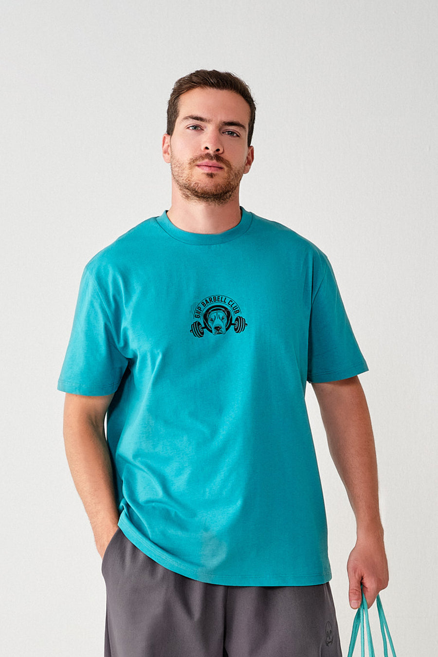 GNP Barbell Club Turquoise Tshirt GNP Istanbul gnp-barbell-club-turquoise-tshirt-gnp-istanbul