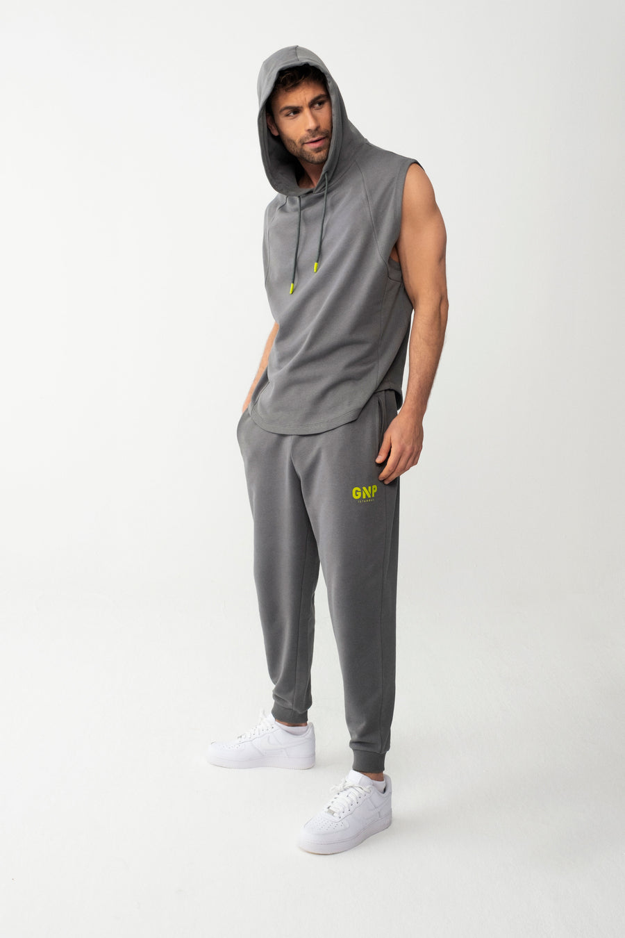 Neon Logo Casual Fit Tracksuit
