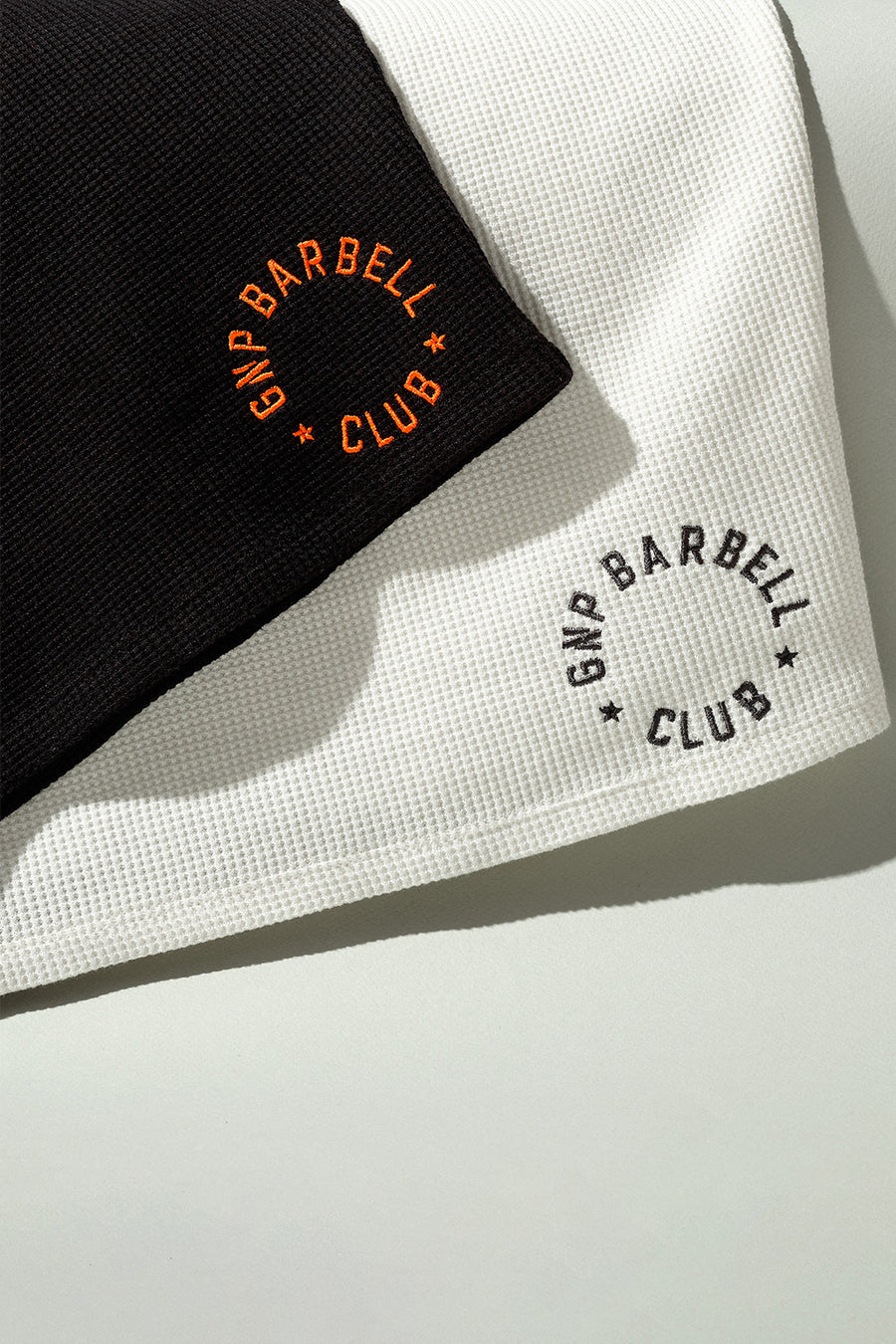 GNP Barbell Club White Waffle T-shirt